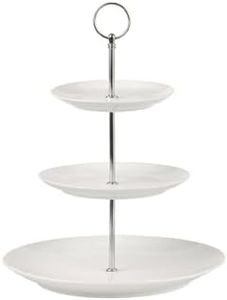 Maxwell & Williams White Basics 3 Tiered Cake Stand Gift Boxed