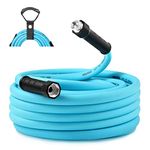 Gociean 35ft Upgraded RV Water Hose with Storage Straps, 5/8" RV Drinking Water Hose, Leak Free and Anti-Kink Design, Camper Fresh Water Garden Hose for RV, Camper, Truck and Car