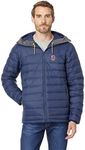 FJÄLLRÄVEN F86121-560 Expedition Pack Down Hooded-Jacket Men, Navy, S