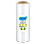 Packpal Shrink Wrap for Moving 12" x 1000ft, Clear 1 Rolls. Plastic Wrap for Moving Furniture, Suitcases, Donations & Storage. Stretch Wrap for Moving & Travel.