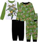 Nickelodeon Boys' 4-Piece Snug-fit 