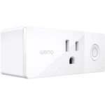 Wemo Mini Smart Plug, WiFi Enabled, Works Alexa, Google Assistant & Apple HomeKit