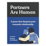 Partners are Human | 140 Conversation Cards to Help Deepen Romantic Relationships | Card Game for Bonding & Communication | Therapy for Adults | from The Makers of Parents Are Human