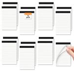 14 Pack Small Pocket Notebook Mini Notepad A7 Lined Paper Refill Pad 3 x 5 Inch Notepad Memo Book Refills with 30 Lined Paper A7 Memo Pads Note Pad Paper for Taking Notes and Reminders, Work, Planning