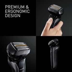 Panasonic 5-Blade Electric Shaver – Black, Wet & Dry