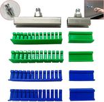 CYGOODS 10pcs/set Adhesive Green Blue Glue Tabs Tools Kits for Car Paintless Dent Repair Tool Auto Dent Repair Tools Long Dent Repair Tools