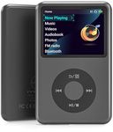Mp3 Player with Bluetooth Walkman Y1 128G Innioasis Digital Music Player Portable Mini HiFi Sound Video Version Upgrade Nice Gift for 2025 Black