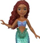 Disney The Little Mermaid Ariel Small Doll Mermaid with Signature Tail, Toys Inspired by the Movie, HNF43