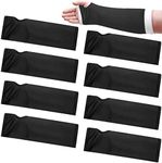 8 Pcs Arm Cast Cover Black Short Ca