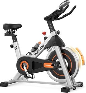 YOSUDA Magnetic Exercise Bike, Indoor Cycling Bike Stationary, Exercise Equipment with Comfortable Seat Cushion, Digital Display with Tablet Holder,Grey