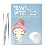 252pcs Day and Night Spot Patches, Translucent Hydrocolloid Spot Stickers for Facial Pimple, Effective Reduce Blemishes and Spots Cover Fit for All Skin Types