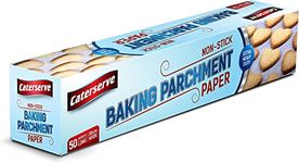 Baking Paper | 50m Baking Parchment Paper | Premium Quality Greaseproof Paper for Kitchen Use,Oven Safe and Food Grade Material | Perfect for Pastries, Catering | by Caterserve