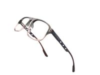 RSINC Full Rim magnetic clip on glasses Metal frame/eyeglass/Spectacle, Optical, For Men And Women,Unisex, Business, Collage, Fashion, School, Ladies, Sports, sun-eye glasses grey brown BR-2 N1