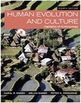 Human Evolution and Culture: Highli