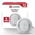 Kidde Hardwired Smoke Detector, AA 