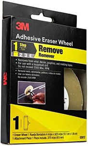 3M 03612 4" x 5/8" Adhesive Eraser Wheel