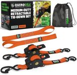 Rhino USA Retractable Ratchet Strap