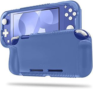 Fintie Case for Nintendo Switch Lite 2019 - Soft Silicone [Shock Proof] [Anti-Slip] Protective Cover with Ergonomic Grip Design for Switch Lite Console (Navy Blue)