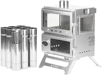 POMOLY Camping Tent Stove Oven Wood
