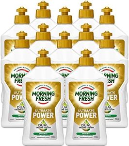 Morning Fresh Ultimate Original Dishwashing Liquid, 350 ml (Pack of 12)