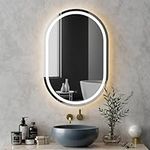 Embellir LED Wall Mirror, 50 x 75cm