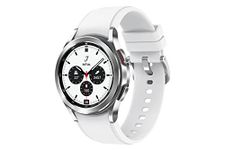 Samsung Galaxy Watch4 Classic Bluetooth(4.2 cm, Silver, Compatible with Android Only)