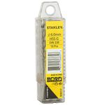 STANLEY STA50079B10-IN HSS 6mm Drill Machine Bit (Pack of 10)