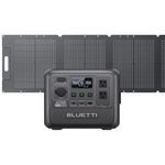 BLUETTI Portable Power Station AC50B with 120W Solar Panel Included, 448Wh/700W Solar Generator, 65W USB-C PD Output, LiFePO4 Battery Backup for Travel, Camping, Outage