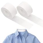 KIRIADA 2 Roll Collar Protector Neck Sweat Pad Antiperspirant Sticker Absorbing Sweat Pads non-woven fabric Disposable Self-Adhesive Invisible Protection Hats Liner Caps Against Collar Sweat & Stains.