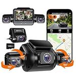 HUPEJOS Dash Cam, 4 Channel Dash Ca