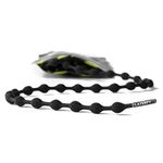 Caterpy - The Ultimate Elastic No Tie Shoelaces for XL (Jaguar Black)