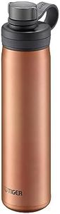 Tiger Thermos Water Bottle, 28.7 fl oz (800 ml), Vacuum Insulated Carbonated Bottle, Stainless Steel Bottle, Sports Drinks, Beer OK, Large Capacity, Cold Insulated, Growler, MTA-T080DC Copper (Brown)