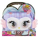 Purse Pets, Print Perfect Hoot Couture Owl, Interactive Pet Toy and Handbag with over 30 Sounds and Reactions, Kids Toys for Girls Ages 5 and up