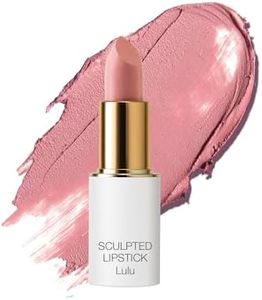 Ogee Full Bloom Sculpted Lipstick (Lulu - White Pink) - Long Lasting Organic Lipstick with Jojoba Oil & Micro Hyaluronic Acid - 70% Organic Ingredients & Made in USA