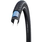 Schwalbe - Marathon Plus Ebike and MTB Wire Clincher Bike Tire | 700 x 28 | Performance Line | Black/Reflective