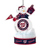 Washington Nationals Ornament - LED Snowman