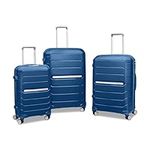 Samsonite Freeform 3 Piece Nested Luggage Set (CO/M/L), (Color : Navy Blue)