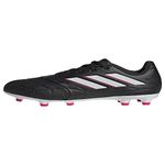 adidas unisex adult COPA 23.3 Football boots Firm Ground SHOES, Black/Zero Metallic/Team Shock Pink 2, 9 Women 8 Men US