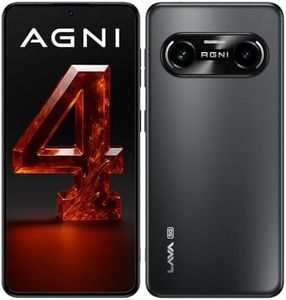 Lava Agni 4 5G (8GB RAM, 256GB Storage, Phantom Black) | Metal Body | MTK Dimensity 8350 Processor (1.4Mn+ Antutu) | 1.5K AMOLED Display | 50MP OIS Camera | LPDDR5X RAM | UFS 4.0 | 4K@ 60fps | Vayu AI