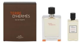 TERRE D'HERMES by Hermes, EDT SPRAY 3.3 OZ & HAIR AND BODY SHOWER GEL 2.7 OZ