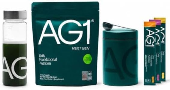 AG1 Next Gen Greens Powder Superfood & Probiotic Full Welcome Kit