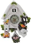 Cuckoo Clock for Wall, Cuckoo Bird Clock That Sings On Hour, Classic European Style Cute Cuckoo Sound Clock Suitable for Bedroom Living Room School