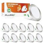 ALUSSO 10 Pack LED Recessed Ceiling