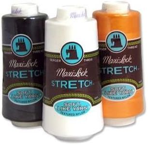 Maxi-Lock Stretch Thread 2000 yds - #32109 White