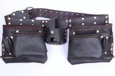 12 Pocket Oil Tanned Leather Tool Belt