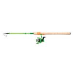 Berkley Flex Trout Tele Spinning Combo, Fishing Rod and Reel Combo, Spinning Combos, Foldable and portable Predator Fishing, Trout, Unisex, Green, 2.7m | 5-20g