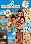 Disney Luca 32-Page Create-A-Scene with 24-Play Scenes, 16 Coloring Pages, and 6 Sticker Sheets 50974