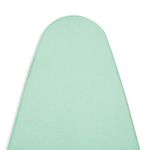 Encasa Ironing Board Covers (112 x 34 cm) Elastic Tightening with Thick 4 mm Felt Padding, Easy Fit, Scorch Resistant, Plain Colors- Mint Green