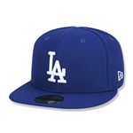 New Era 59FIFTY Los Angeles Dodgers MLB 2017 Authentic Collection On Field Game Fitted Cap Size 7 5/8