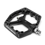 ROCKBROS Mountain Bike Pedals Flat MTB Pedals Nylon Fiber Bicycle Platform Pedals for Road Mountain BMX MTB Bikes Black